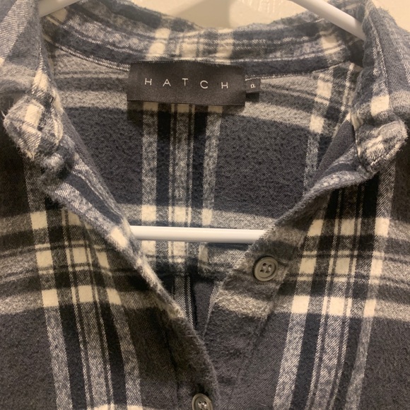 Hatch Flannel Shirt size 0 - Picture 2 of 4